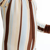 Leo Stripe Zipper Romper baby lifestyle photo