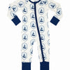 Summer Sail Zipper Romper