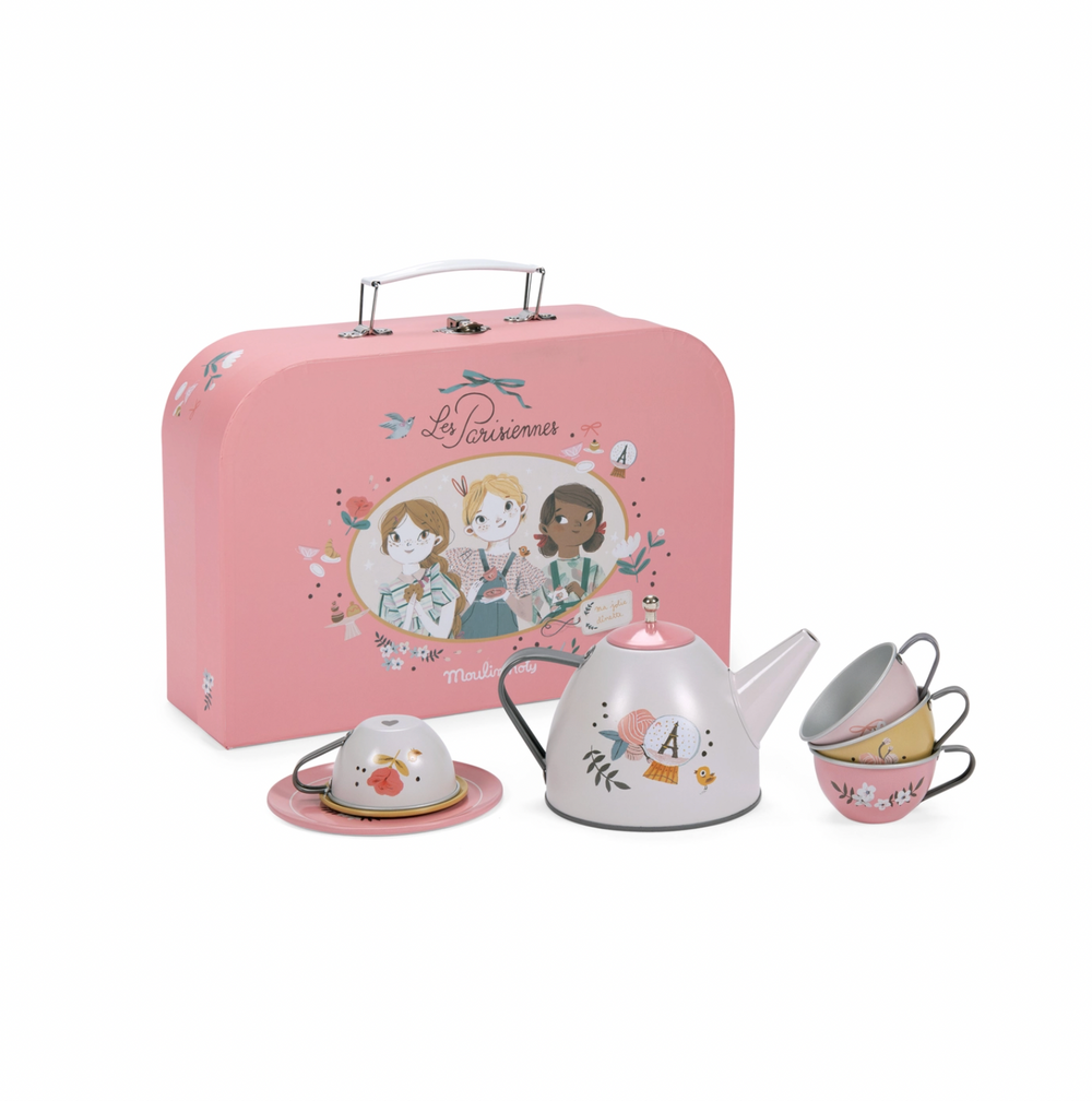 Tea Party Suitcase - Parisiennes