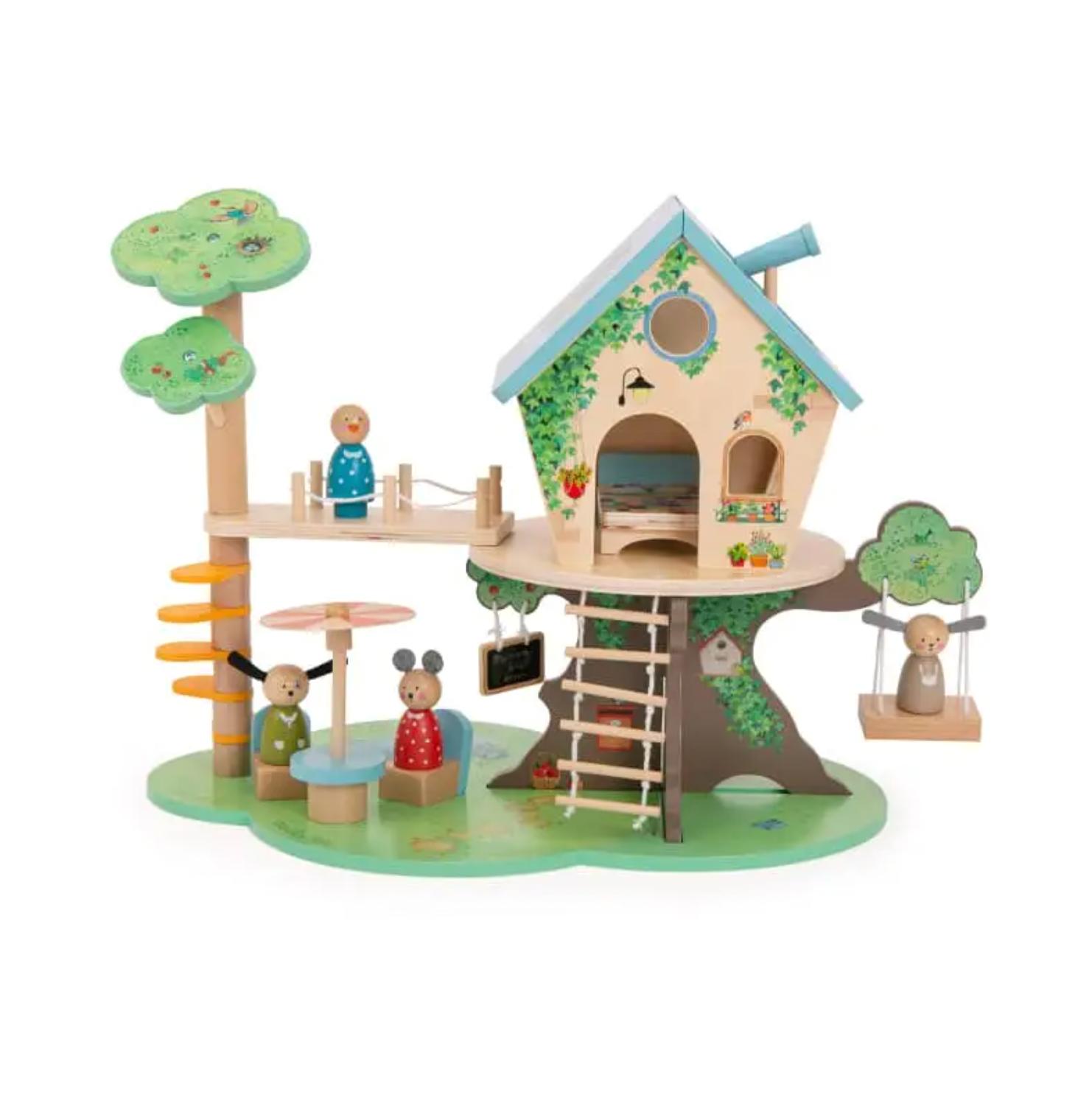 Wooden Tree House - Big Family