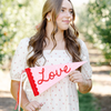 Love Felt Pennant Banner