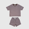 Terry Short Set - Coca Cola Stripe