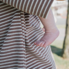 Terry T-Shirt Romper - Coca Cola Stripe