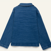 Denim Barn Jacket flat lay back view