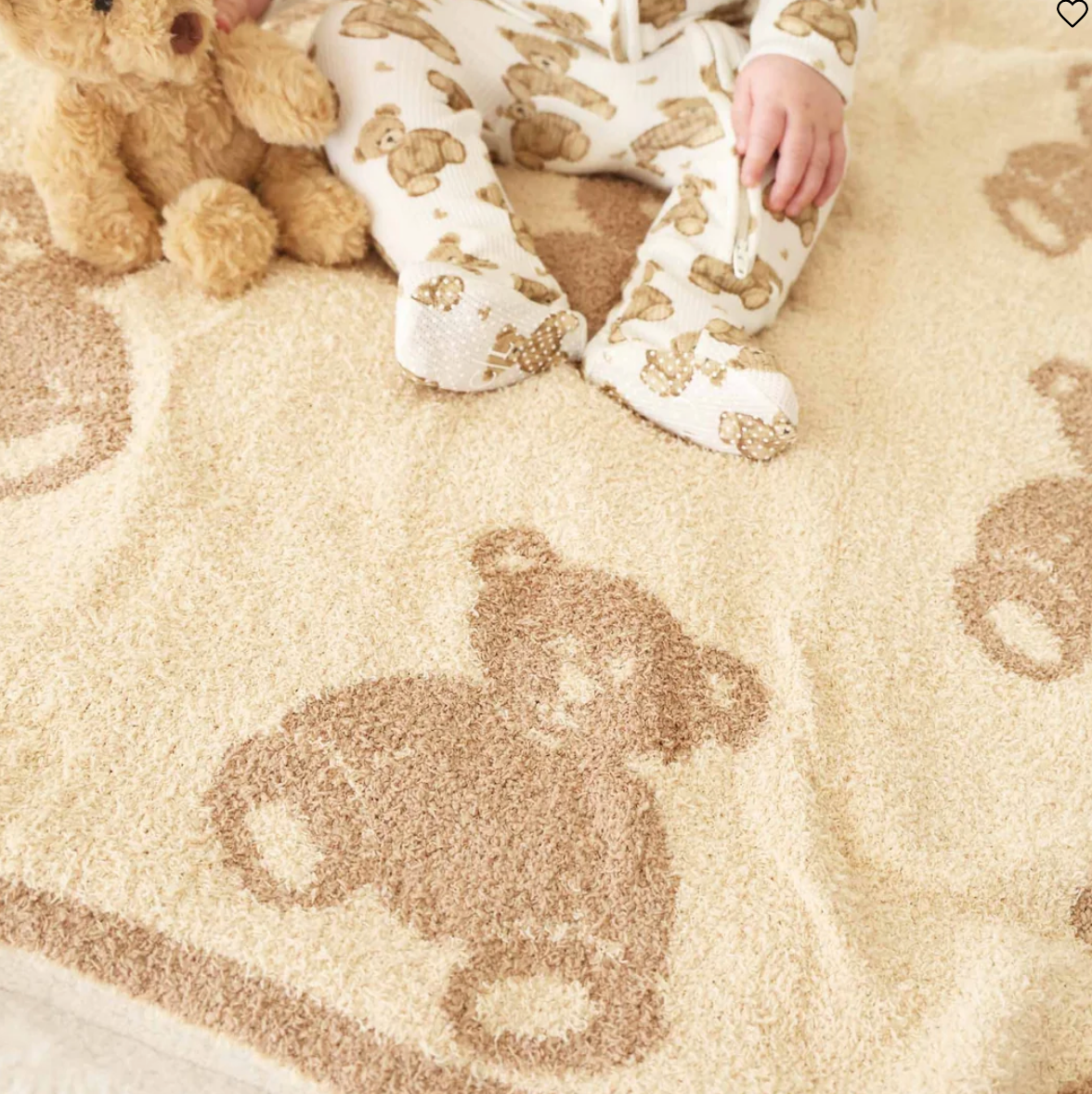 CuddleLane Luxe Blanket Teddy Bears
