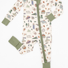 Little Explorer Zip Romper detail view
