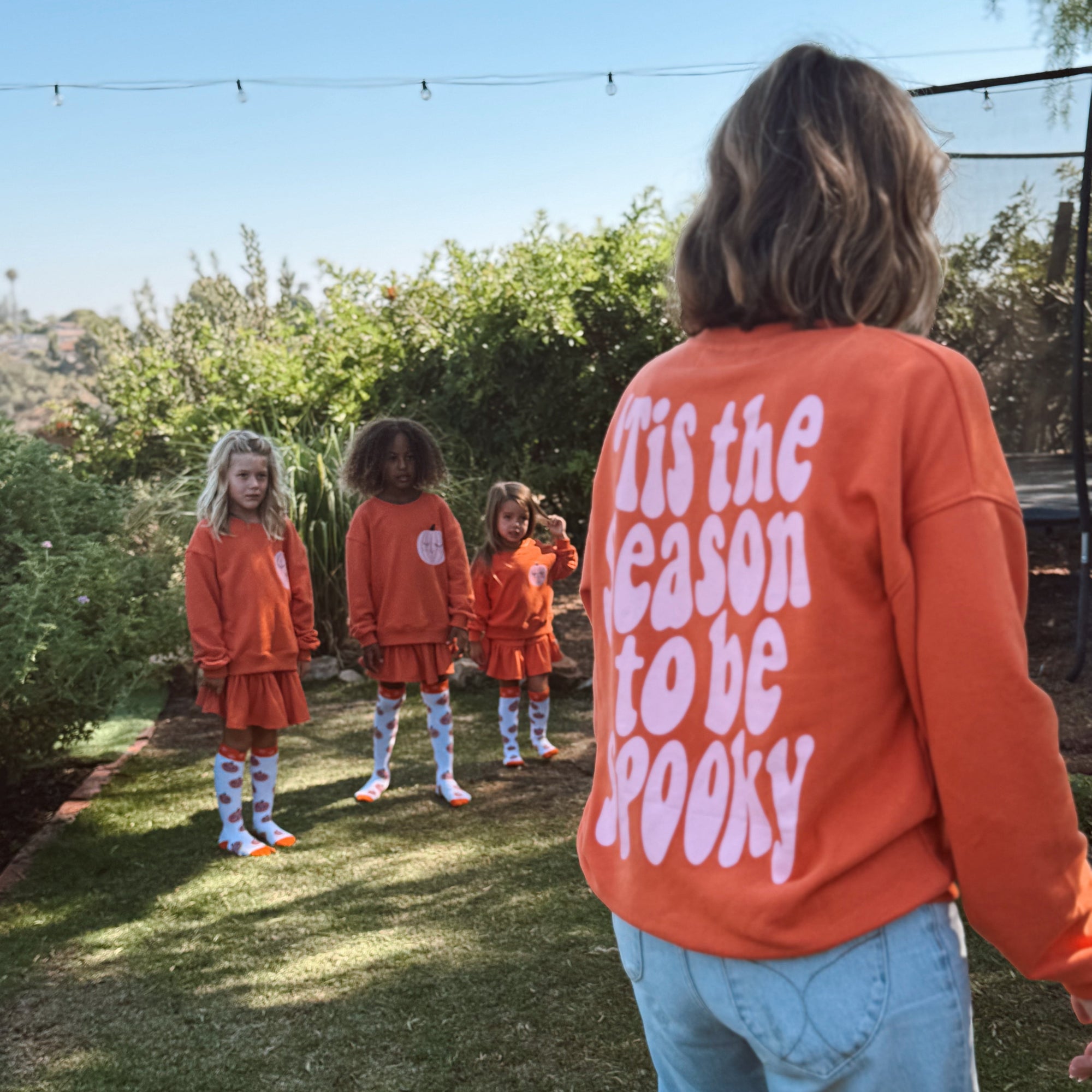 'Tis The Season To Be Spooky Adult Pullover