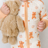 Convertible Zip Romper Honey Bear