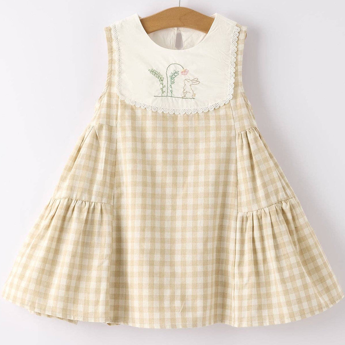 Embroidered Bunny Dress