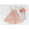 Elara Smocked Knit Dress