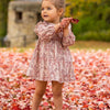 Autumn Floral Long Sleeve Dress