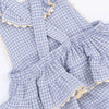 Gingham Blue Blizzard Sunsuit