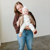 Sherpa Baby Bunting Two-Way Zip Onesie