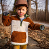 Camel Sherpa Pullover