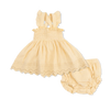 Italian Straw Smocked Top & Bloomer