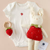 Strawberry Crochet Rattle Toy