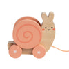 Snail Wooden Pull & Rattle Toy