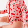 Cherry Rash Guard Swimsuit