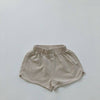 Retro Edge Cotton Shorts kids shorts detail view