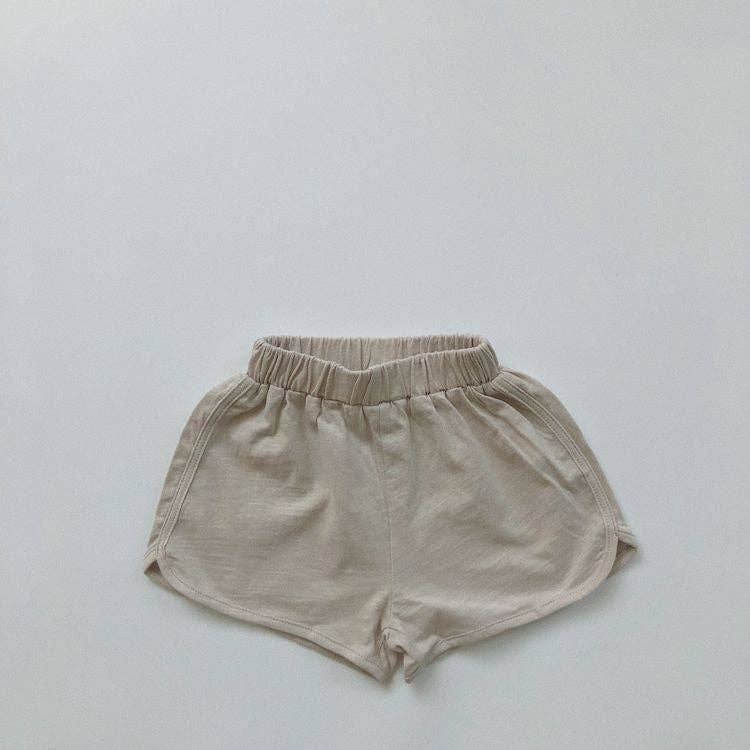 Retro Edge Cotton Shorts kids shorts detail view