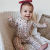 Candy Cane Lane Zip Pajamas
