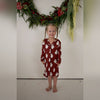Vintage Santa Sleeping Dress - full length