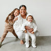 Sherpa Baby Bunting Two-Way Zip Onesie