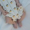 Lemon Knit Baby Romper