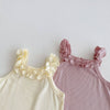 Posie Ruffled Ribbed Bodysuit