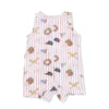 Retro Baseball Romper