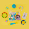 Birthday Sensory Dough Bag contents