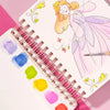 Princess activity book with paints