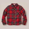 Ivy City Co Boys John Shirt in Holiday Plaid