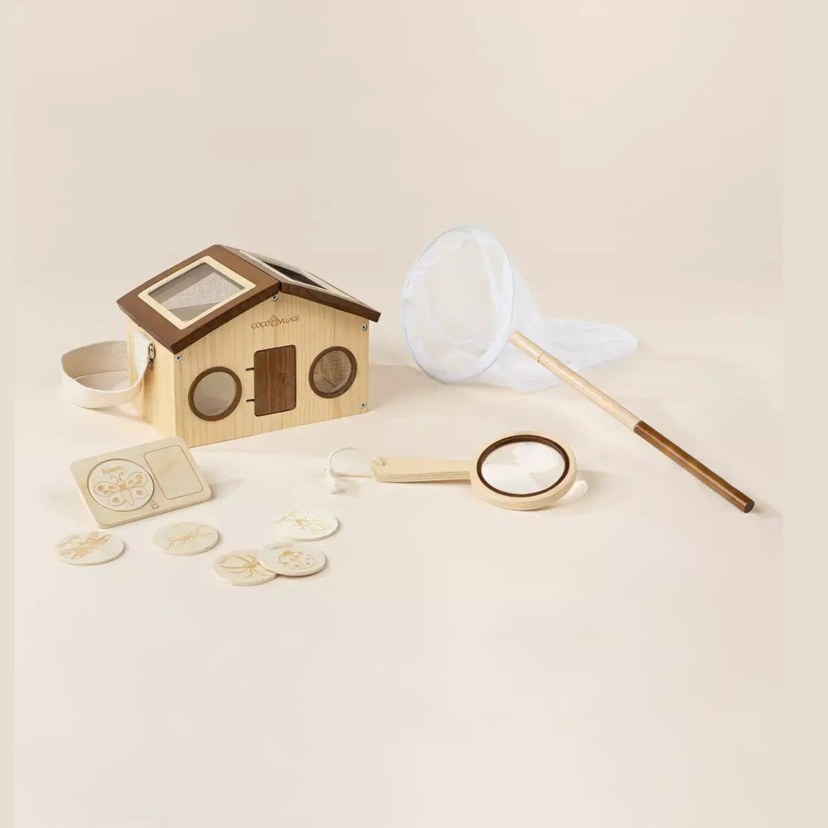 Coco Village Wooden Bug House & Exploration Set