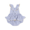 Gingham Blue Blizzard Sunsuit
