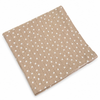 Almond Bloom Pointelle Swaddle blanket flat lay