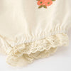 Embroidered Lace Bloomer Set