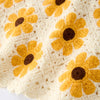 Crochet Sunflower Dress with Headscarf