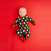 Christmas Goose Bamboo Sleeper on baby
