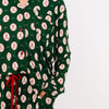 Christmas Goose Women's Pajama Set - drawstring and pocket detail
