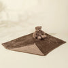 Bear Plush Toy Snuggling Blanket detail