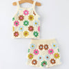 Summer Crochet Girl Set
