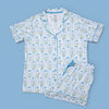 Heirloom Blue Blooms Women’s Dream Short Set