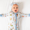 Don’t Worry, Be Hoppy Zip Romper