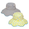 Lemon Drop Stripy Reversible Sun Hat
