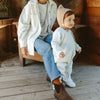Sherpa Baby Bunting Two-Way Zip Onesie