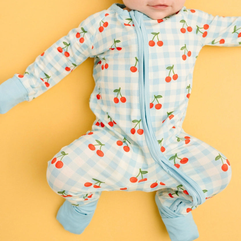 Cherry Picnic Bamboo Sleeper