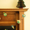Christmas Ornaments Sewn Garland