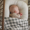 Evergreen Gingham 6 Layer Gauze Blanket