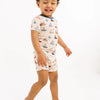 Nautical Sail Bamboo Shorts Set